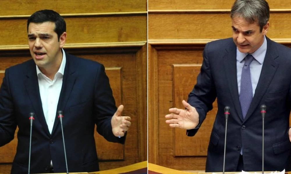 Η κόντρα Μητσοτάκη – Τσίπρα για τον κορονοϊό στη Βουλή (βίντεο)